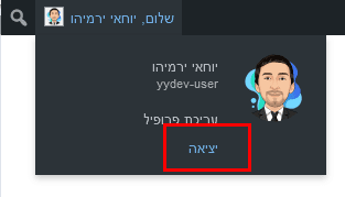 התנתקות מוורדפרס