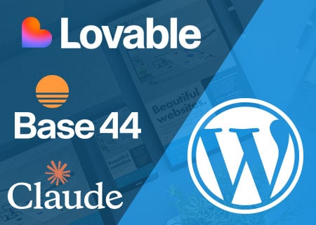 וורדפרס או Claude Code / Base44 / Lovable